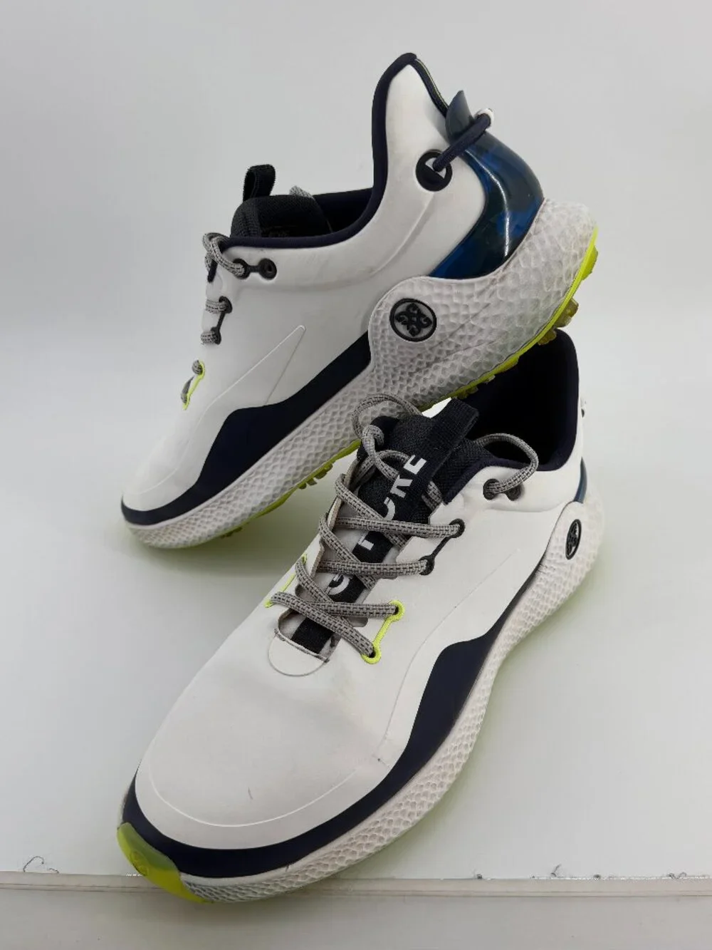 G/FORE MG4+ O2 G/LOCK Golf Shoes Snow Twilight Spiked Men’s Size 14